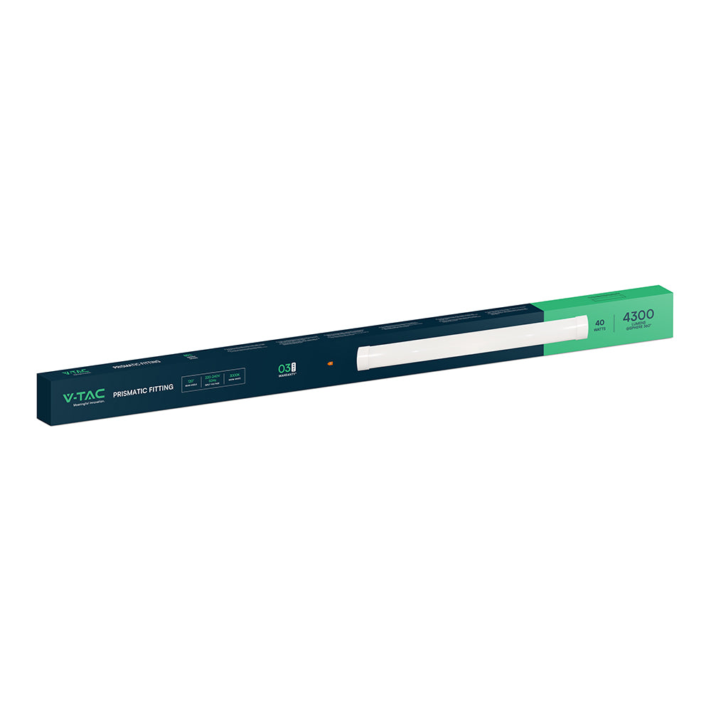 40W Belka oświetleniowa Stella Light 120cm / Barwa:3000K / Skuteczność 110lm/W / 3 Lat gwarancji