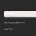 40W Belka oświetleniowa Stella Light 120cm / Barwa:3000K / Skuteczność 110lm/W / 3 Lat gwarancji