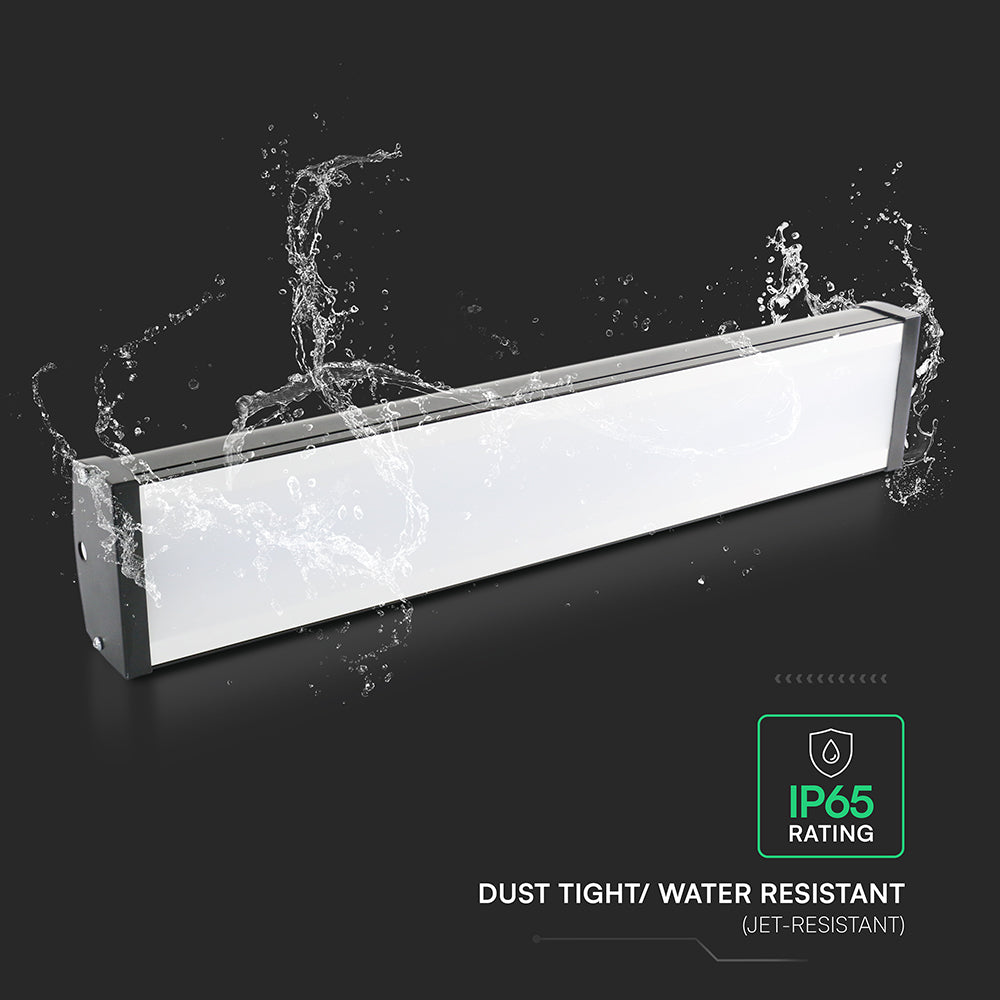 200W Liniowa Oprawa Highbay LED / Barwa: 6500K / Obudowa: Czarna