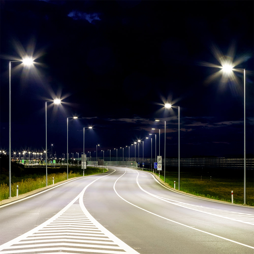 30W Lampa uliczna z regulowanym uchwytem VIRANO / Barwa:4000K / Wydajność: 135lm/w / Obudowa: Szara