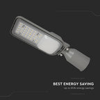 30W Lampa uliczna z regulowanym uchwytem VIRANO / Barwa:4000K / Wydajność: 135lm/w / Obudowa: Szara