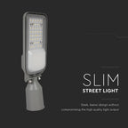 30W Lampa uliczna z regulowanym uchwytem VIRANO / Barwa:4000K / Wydajność: 135lm/w / Obudowa: Szara