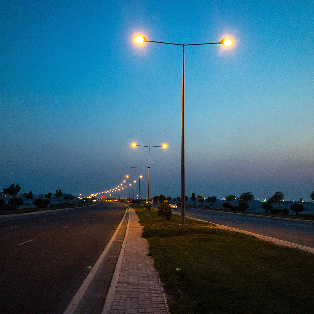 100W Lampa uliczna z regulowanym uchwytem VIRANO / Barwa:4000K / Wydajność: 135lm/w / Obudowa: Szara