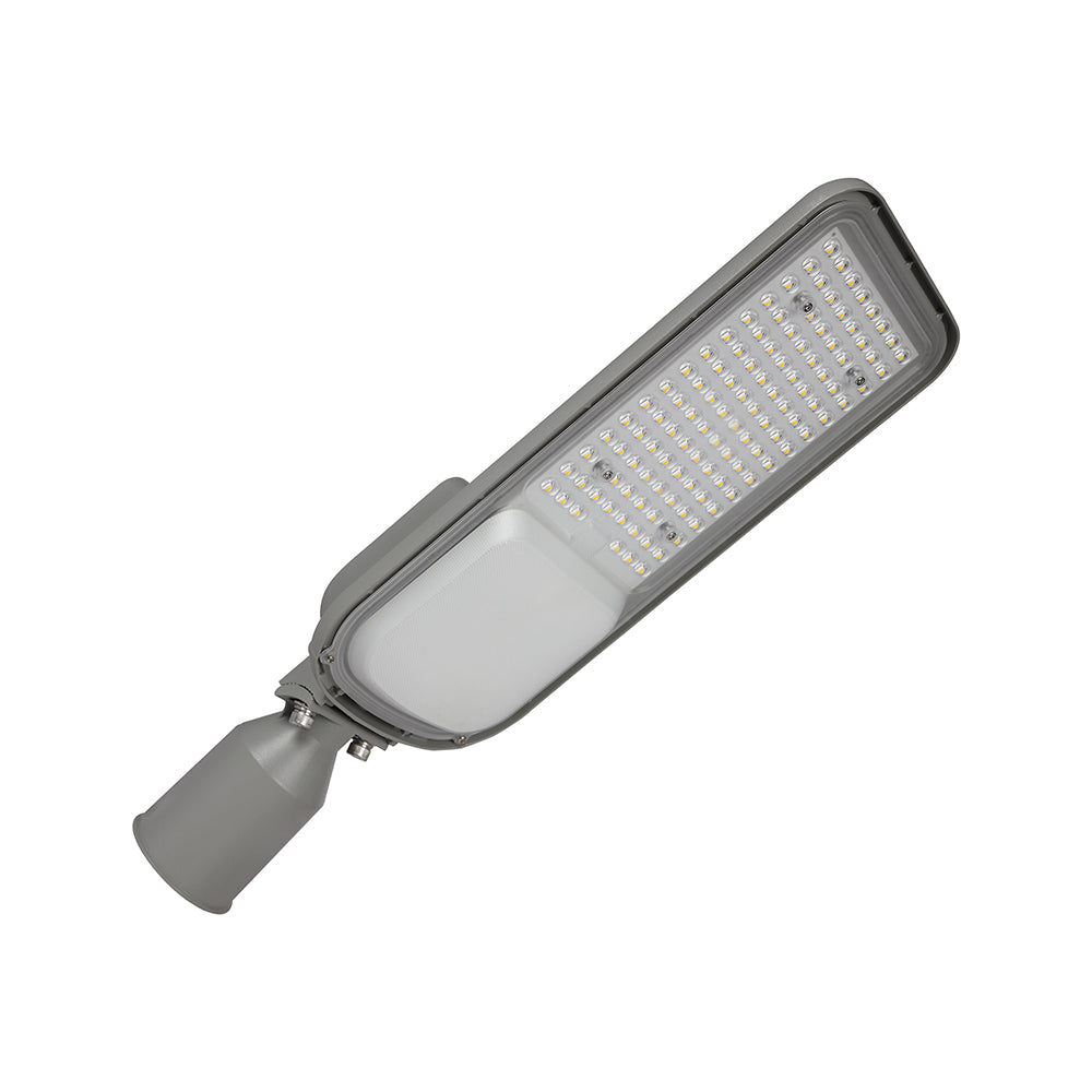100W Lampa uliczna z regulowanym uchwytem VIRANO / Barwa:4000K / Wydajność: 135lm/w / Obudowa: Szara