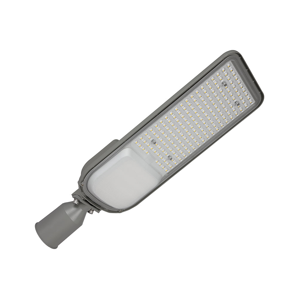 150W Lampa uliczna z regulowanym uchwytem VIRANO / Barwa:6400K / Wydajność: 135lm/w / Obudowa: Szara