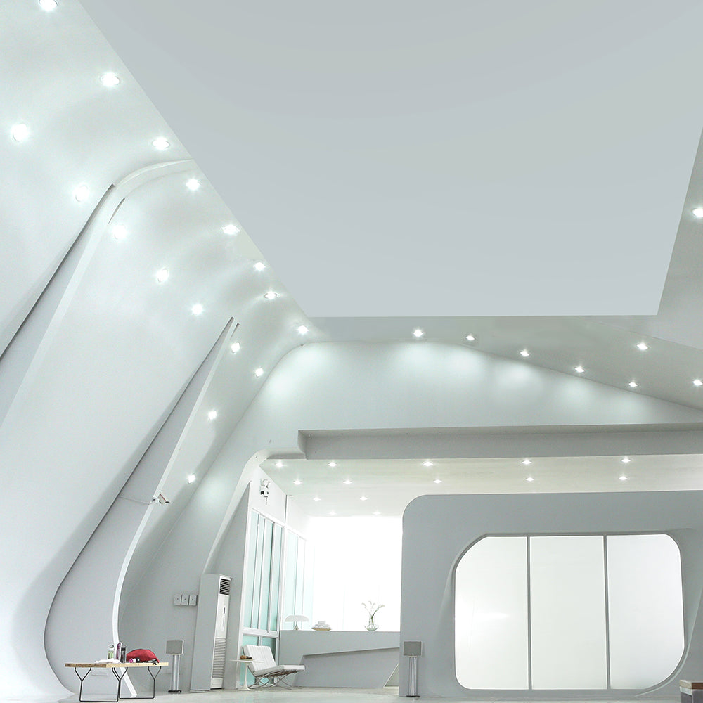 7W Oprawa wpuszczana reflektor LED / Barwa:3w1 / Obudowa: Biała
