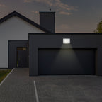 20W Naświetlacz FLUXI M z mufą kablową / Barwa:6500K / Obudowa: Czarna