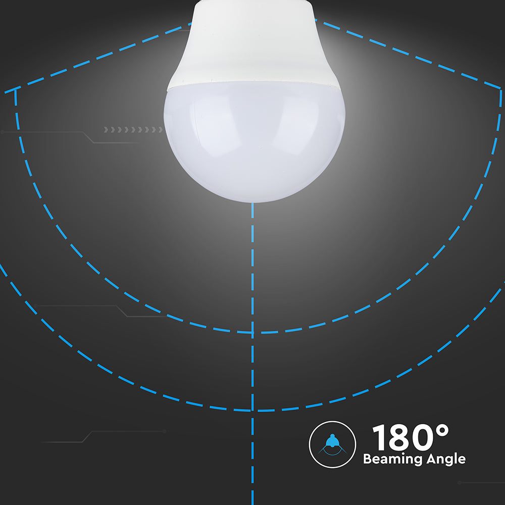 6.5W G45 Żarówka LED / Barwa:3000K / Trzonek:E27