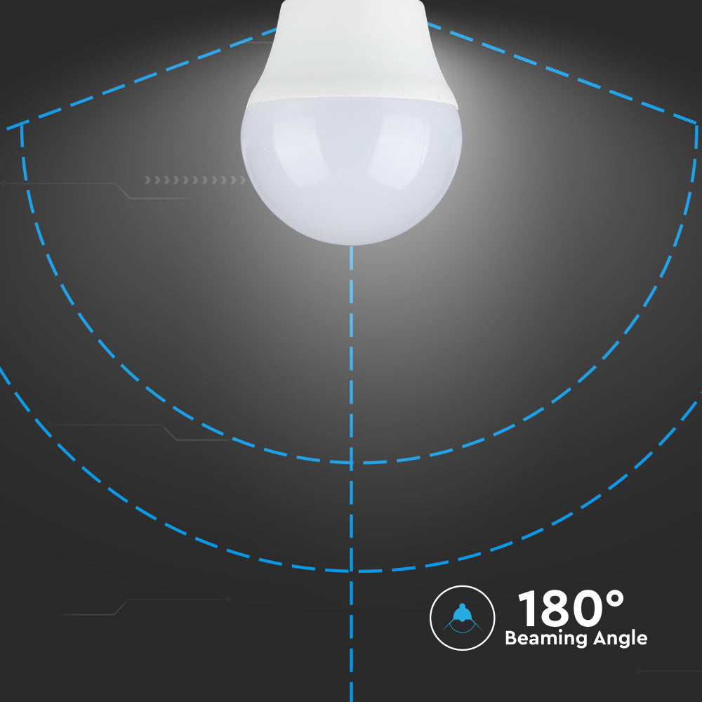 6.5W G45 Żarówka LED / Barwa:4000K / Trzonek:E27