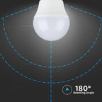 6.5W G45 Żarówka LED / Barwa:6500K / Trzonek:E27