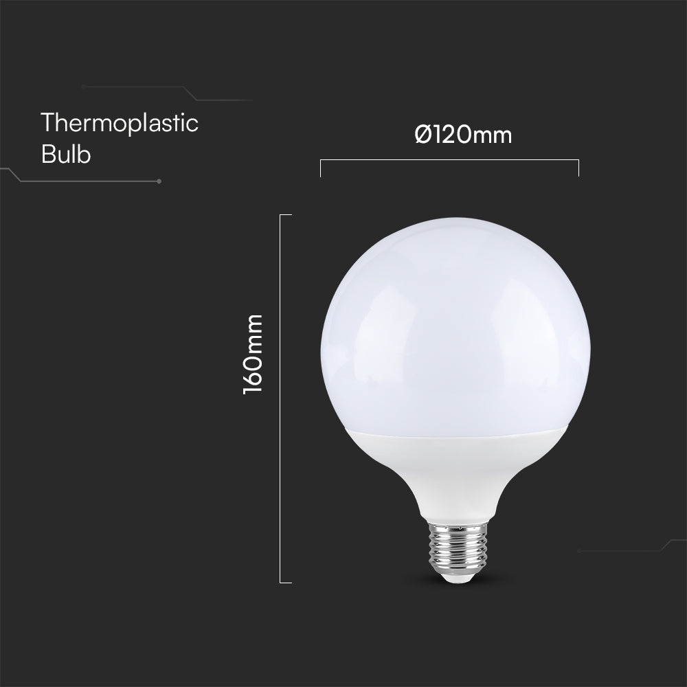 22W Żarówka LED G120 / Barwa:4000K / Skuteczność: 120lm/W / Trzonek:E27
