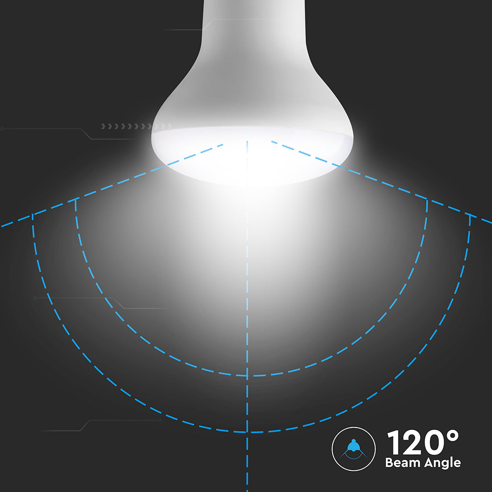 8.5W R63 Żarówka LED / Barwa:4000K / Trzonek:E27