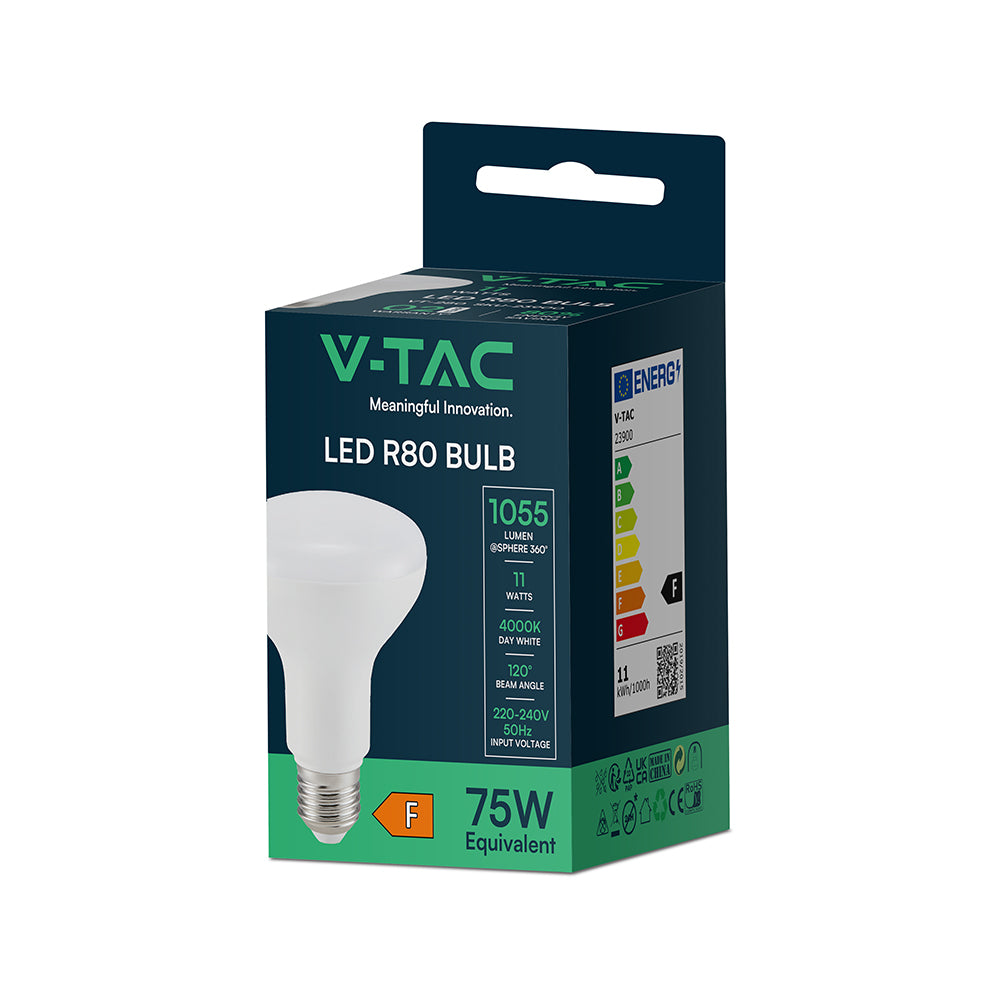 11W R80 Żarówka LED / Barwa:4000K / Trzonek:E27