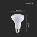 11W R80 Żarówka LED / Barwa:4000K / Trzonek:E27