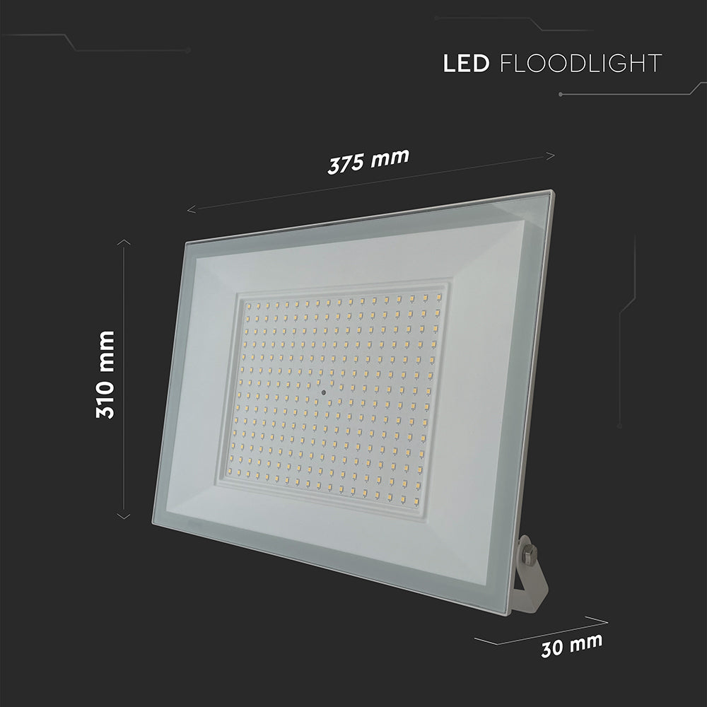 200W Naświetlacz LED / Seria: E-Class / Barwa:4000K / Obudowa: Biała