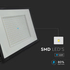 200W Naświetlacz LED / Seria: E-Class / Barwa:4000K / Obudowa: Czarna