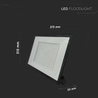 200W Naświetlacz LED / Seria: E-Class / Barwa:6500K / Obudowa: Czarna