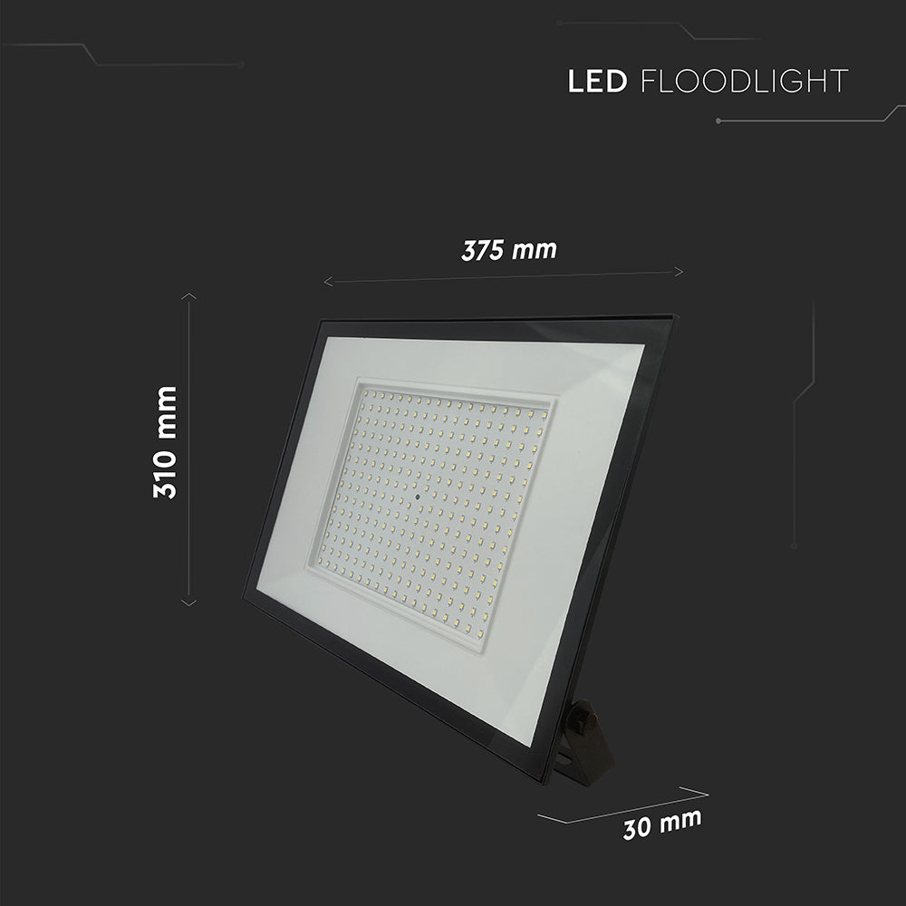 200W Naświetlacz LED / Seria: E-Class / Barwa:6500K / Obudowa: Czarna
