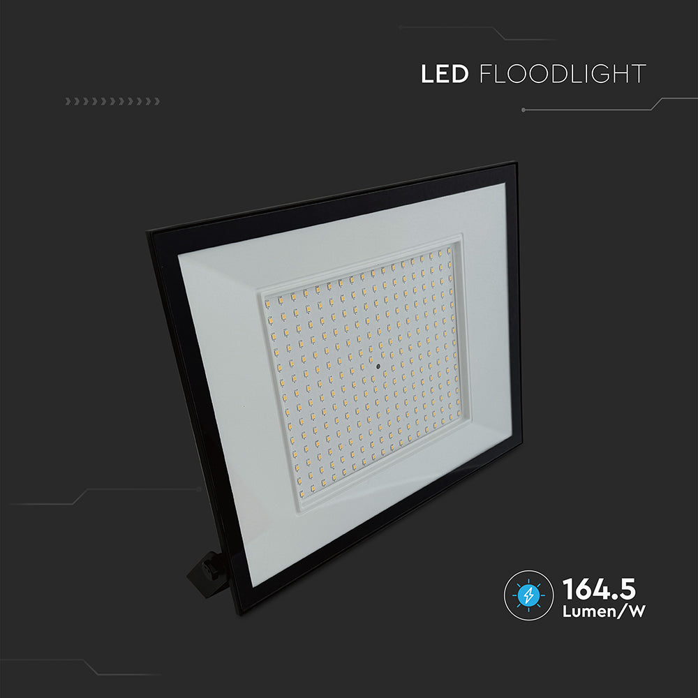 200W Naświetlacz LED / Seria: E-Class / Barwa:6500K / Obudowa: Czarna