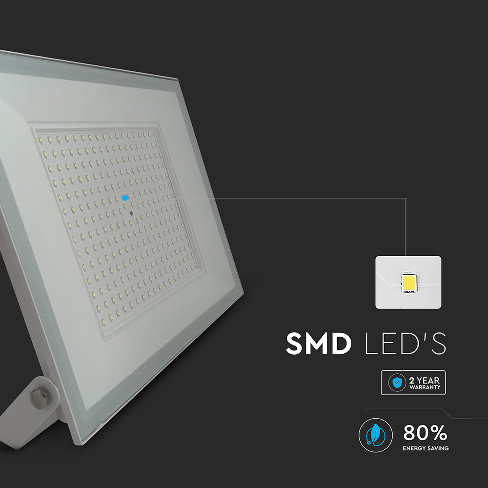 200W Naświetlacz LED / Seria: E-Class / Barwa:6500K / Obudowa: Biała