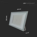 100W Naświetlacz LED / Seria: E-Class / Barwa:4000K / Obudowa: Biała