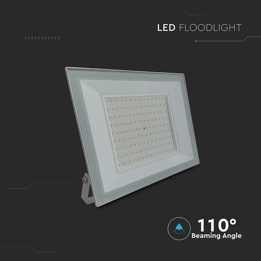 100W Naświetlacz LED / Seria: E-Class / Barwa:4000K / Obudowa: Biała