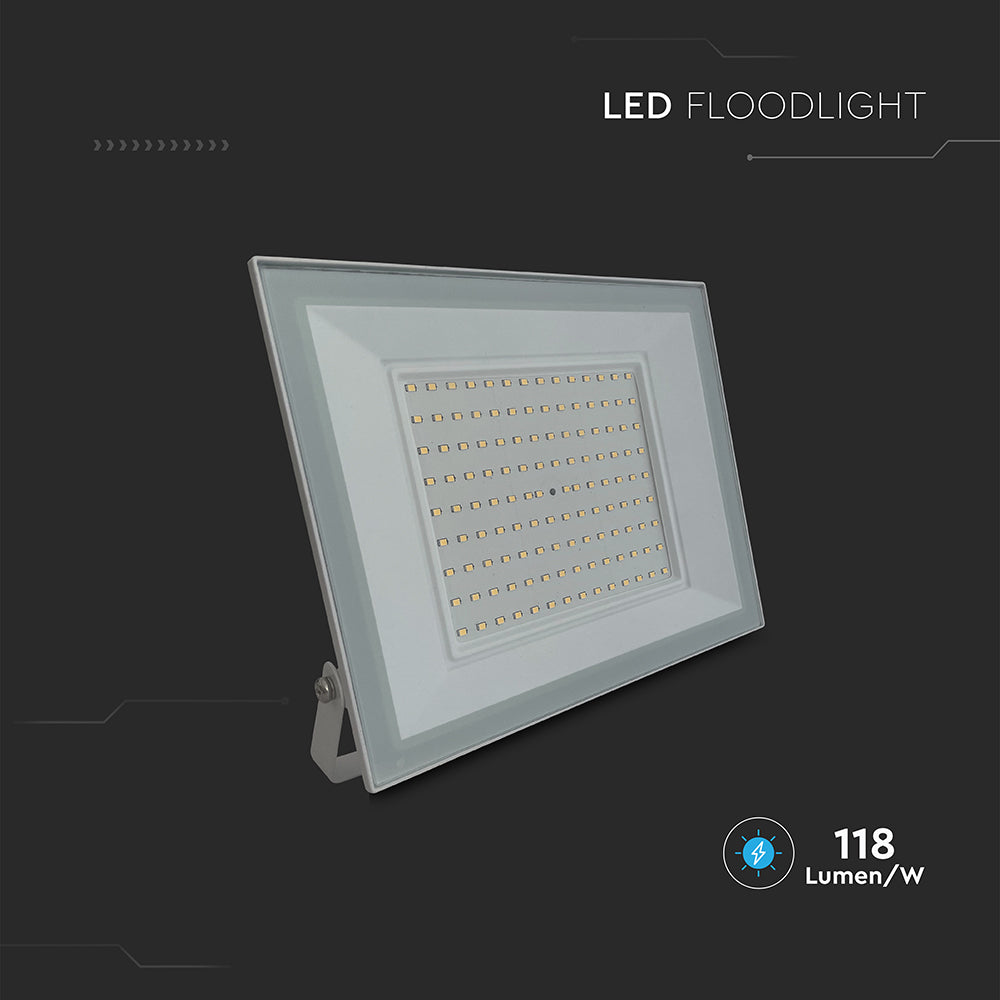 100W Naświetlacz LED / Seria: E-Class / Barwa:4000K / Obudowa: Biała