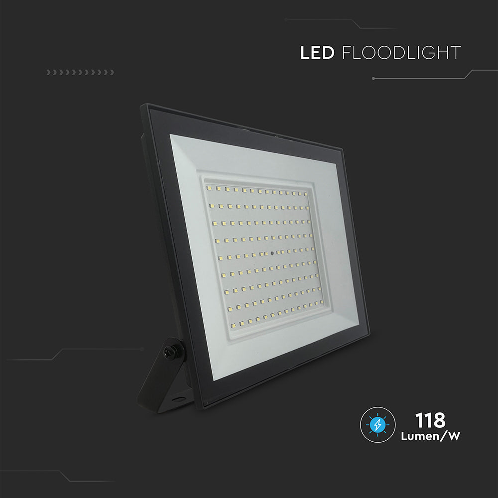 100W Naświetlacz LED / Seria: E-Class / Barwa:4000K / Obudowa: Czarna