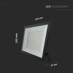 100W Naświetlacz LED / Seria: E-Class / Barwa:6500K / Obudowa: Czarna