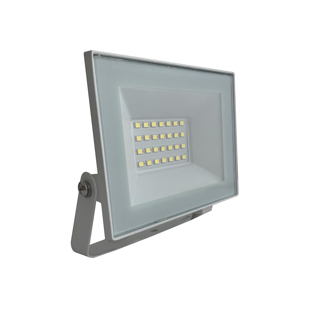 20W Naświetlacz LED / Seria: E-Class / Barwa:6500K / Obudowa: Biała