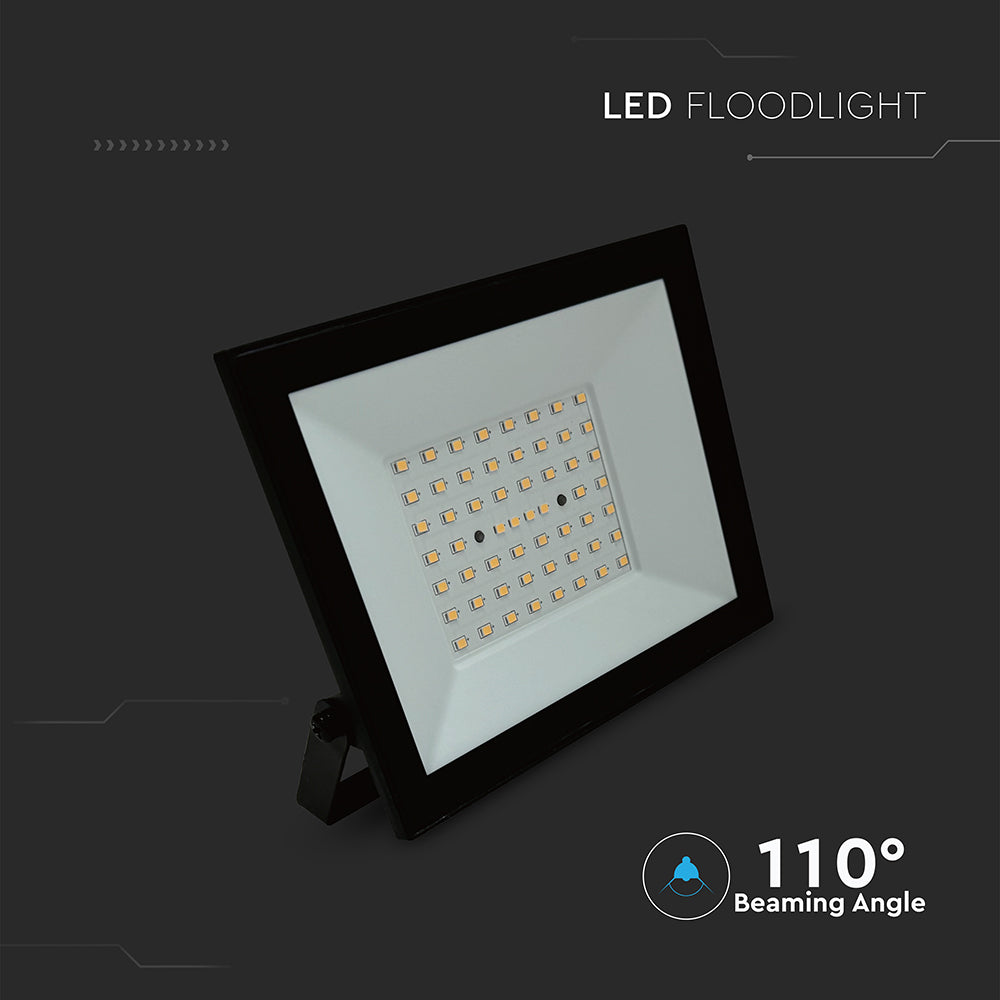 50W Naświetlacz LED / Seria: E-Class / Barwa:4000K / Obudowa: Czarna