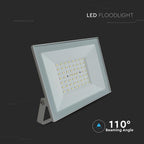 50W Naświetlacz LED / Seria: E-Class / Barwa:6500K / Obudowa: Biała