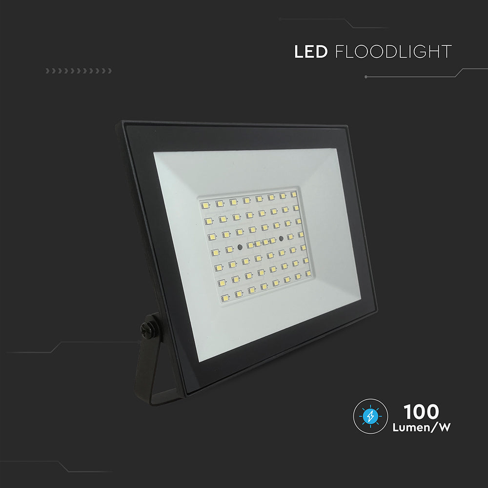50W Naświetlacz LED / Seria: E-Class / Barwa:6500K / Obudowa: Czarna