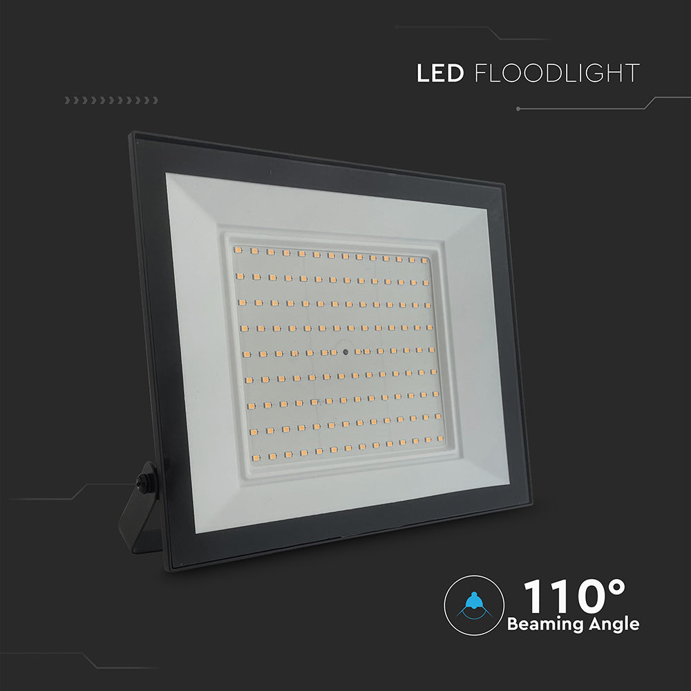 100W Naświetlacz LED / Seria: E-Class / Barwa:3000K / Obudowa: Czarna