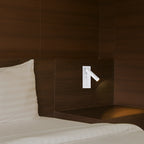 2W Hotelowa lampa ścienna / Chip CREE / Barwa: 3000K / Kolor: Biały