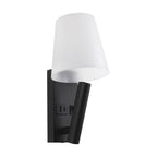 2W Hotelowa lampa ścienna USB / Chip CREE / Barwa: 3000K / Kolor: Czarny