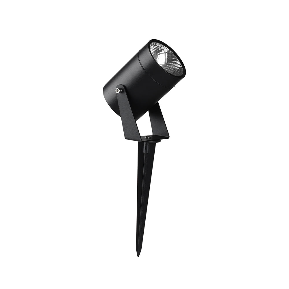10W Oprawa ogrodowa SPIKE / Barwa:3000K/ IP:65 / Obudowa: Czarna