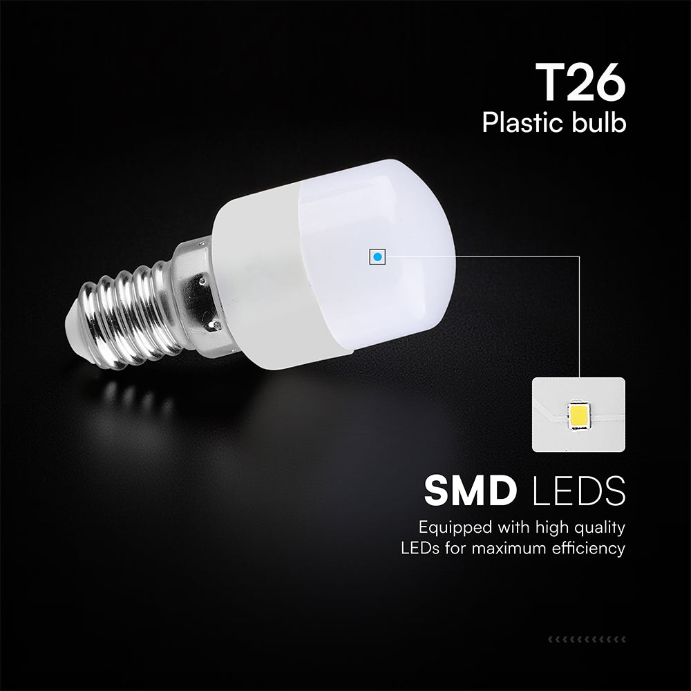 2W ST26 Żarówka LED / Barwa:4000K / Trzonek:E14