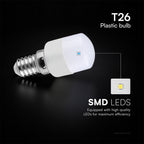 2W ST26 Żarówka LED / Barwa:6500K / Trzonek:E14