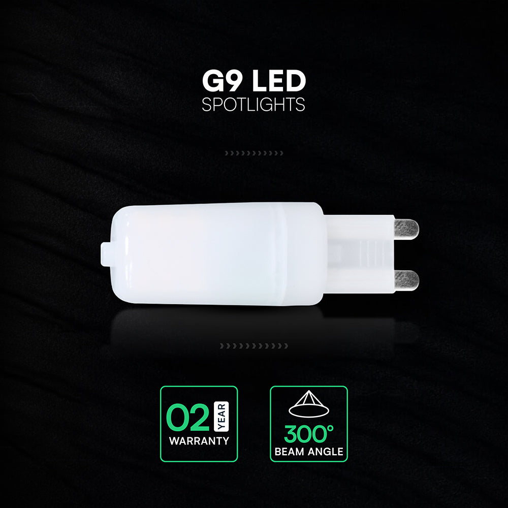 2.2W Żarówka LED / Barwa:3000K / Trzonek:G9
