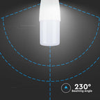 7.5W T37 Żarówka LED / Barwa:3000K / Trzonek:E14