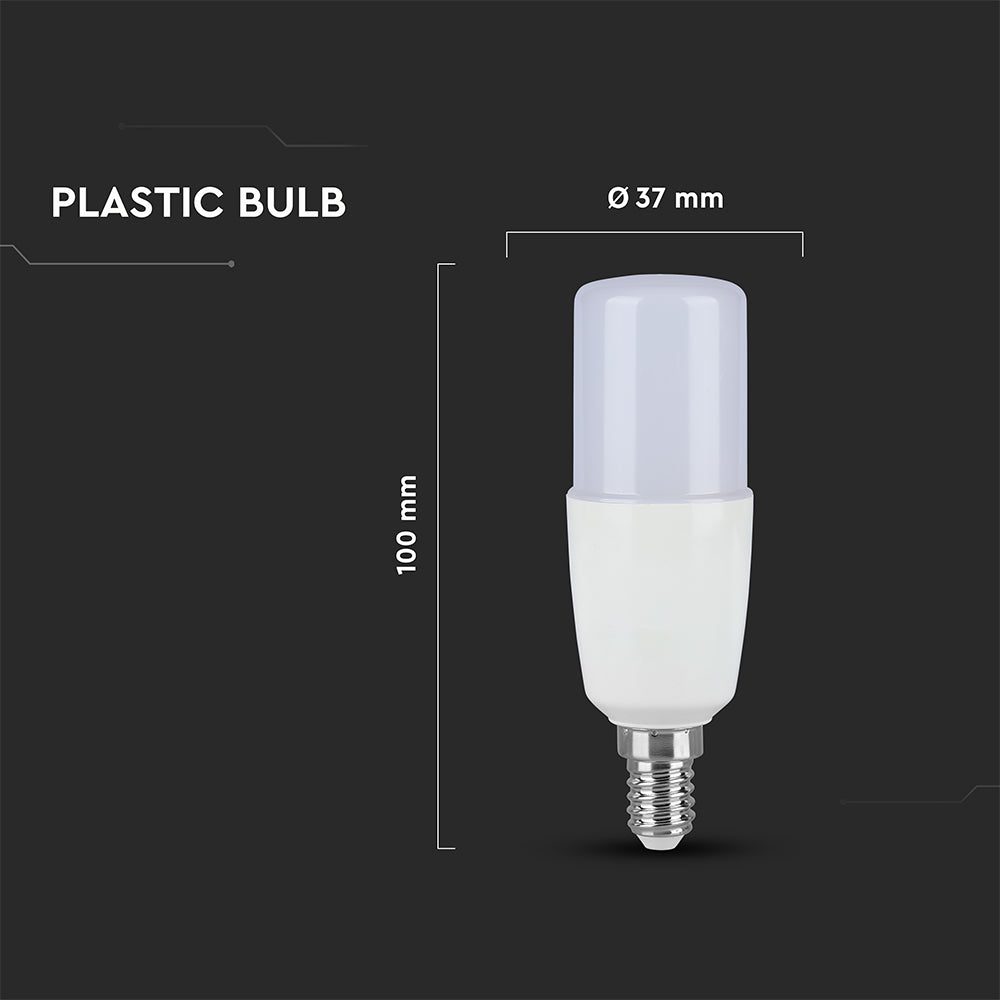 7.5W T37 Żarówka LED / Barwa:6500K / Trzonek:E14