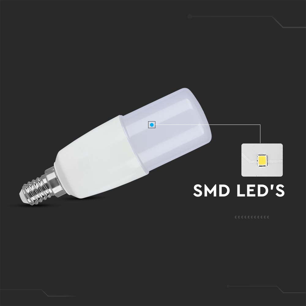 7.5W T37 Żarówka LED / Barwa:6500K / Trzonek:E14