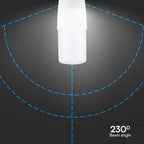 7.5W T37 Żarówka LED /Barwa:4000K / Trzonek:E27