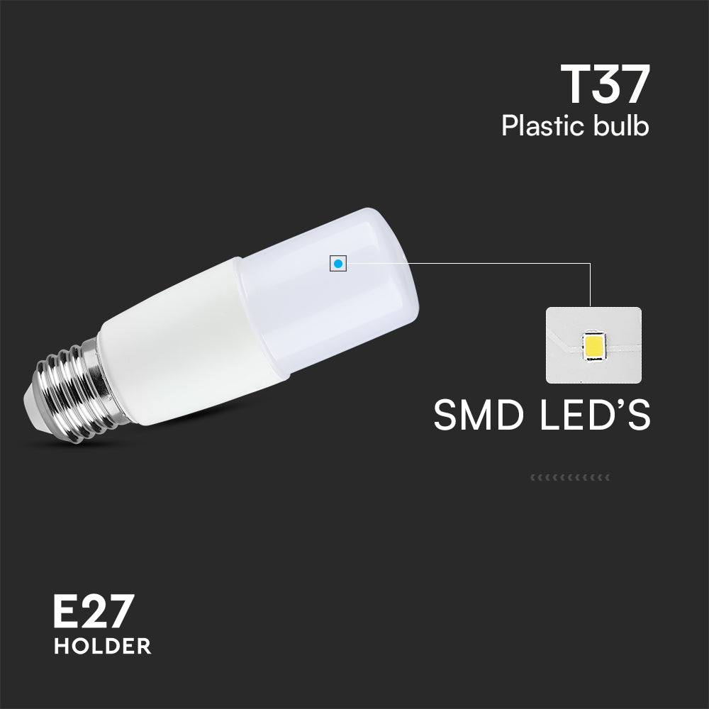 7.5W T37 Żarówka LED /Barwa:6500K / Trzonek:E27