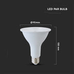 11W PAR 30 Żarówka LED / Barwa:4000K / Trzonek:E27