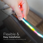 15W Zestaw NEON FLEX z sterownikiem i pilotem / Barwa: MAGIC RGB / Zasilanie: 5V USB / IP20 / Rolka:5m