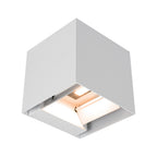 9W Solarna Lampa Ścienna z czujnikiem ruchu / Barwa: 3w1 / Obudowa: Biała / IP65