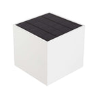 9W Solarna Lampa Ścienna z czujnikiem ruchu / Barwa: 3w1 / Obudowa: Biała / IP65