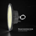 150W Oprawa Highbay / Barwa:4000K / Obudowa: Czarna / 5 Lat gwarancji / Skuteczność 155lm/W / Kąt 90'